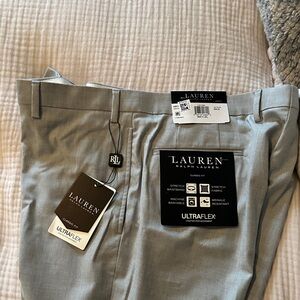 Lauren Ralph Lauren Men's Classic Gray Dress Pants